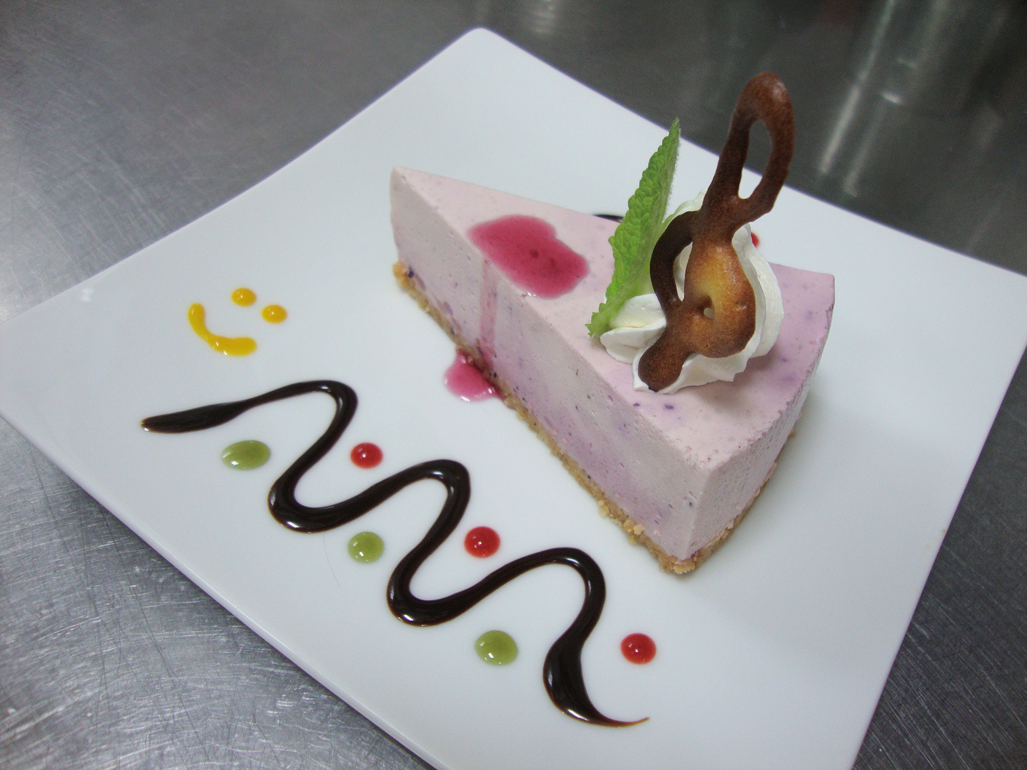 手作りレアチーズ